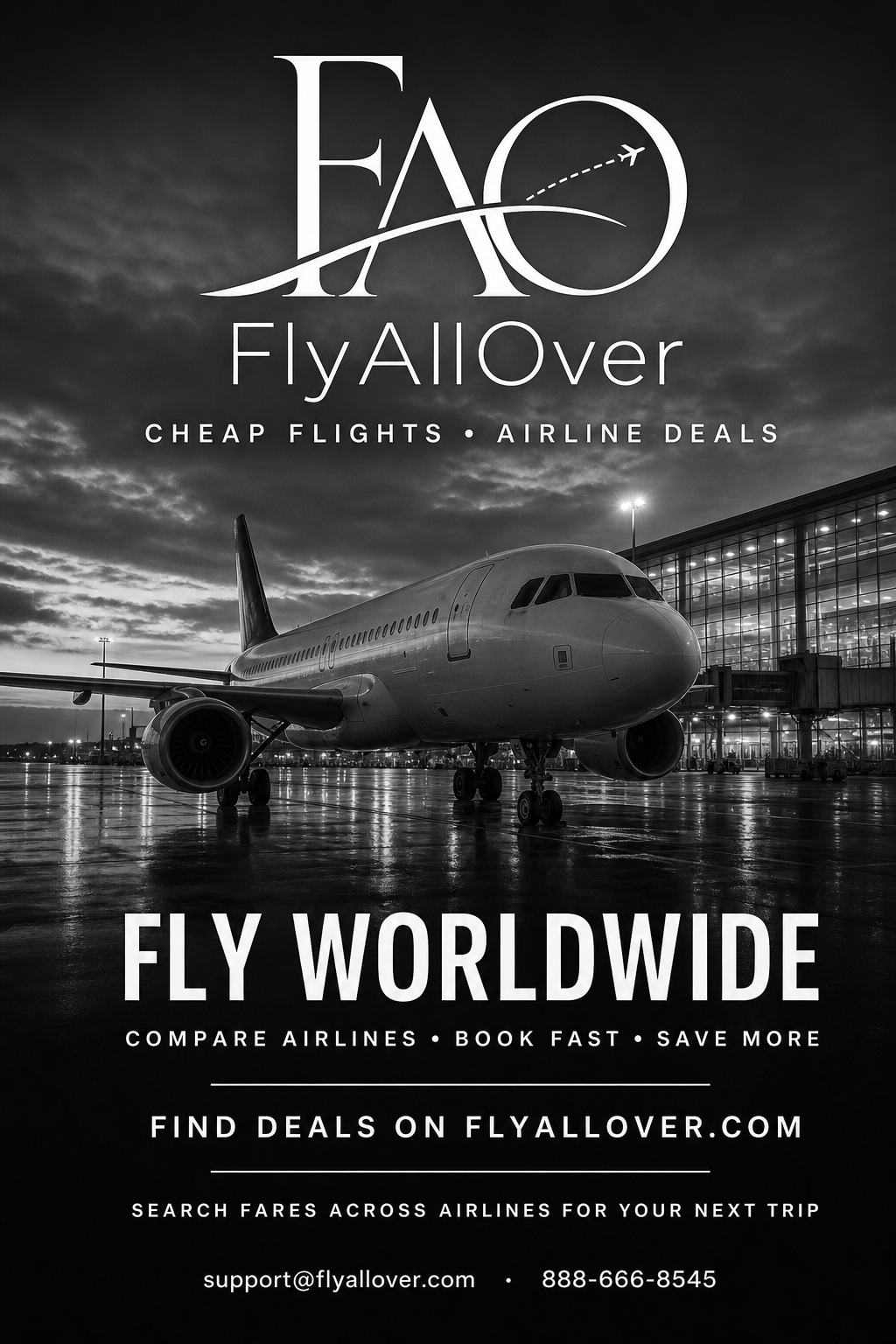 FlyAllOver — cheap flights and airline deals